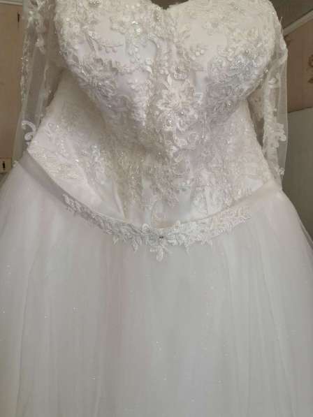 Счастливое свадебное платье в Лиски фото 7