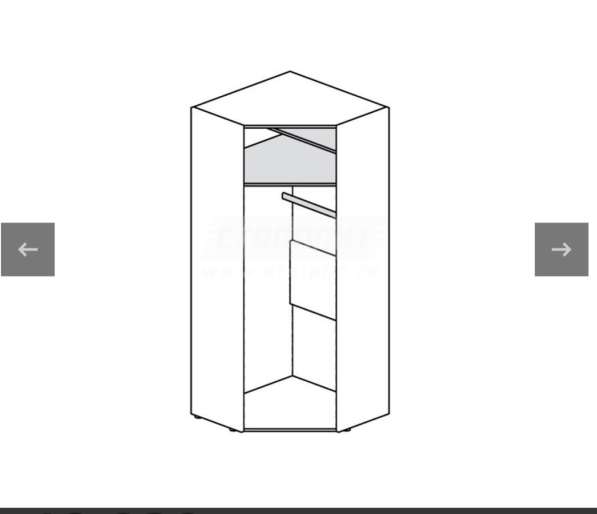 Шкаф угловой Гретта в Мытищи фото 6