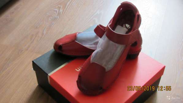 Новые Кожаные туфли для девочки (Испания) в Москве фото 5