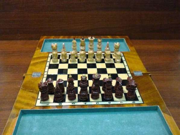 Игра шахматы - резные из дерева от Автора в Москве фото 10
