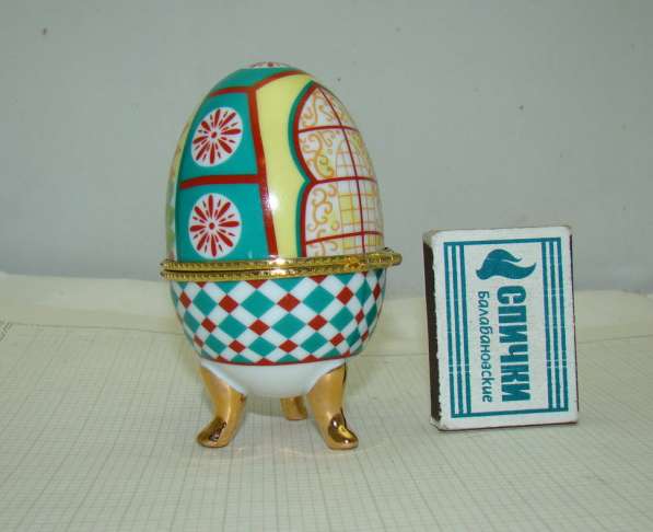 Шкатулка Яйцо (V580) в Москве фото 4