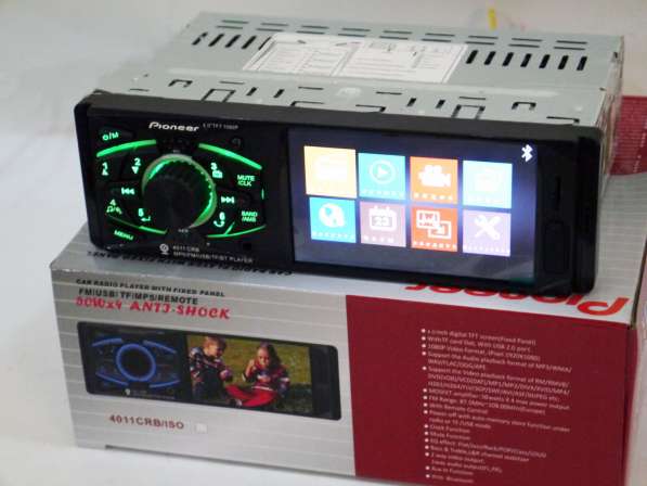 Pioneer 4011 ISO - экран 4,1''+ DIVX + MP3 + USB + SD в фото 3