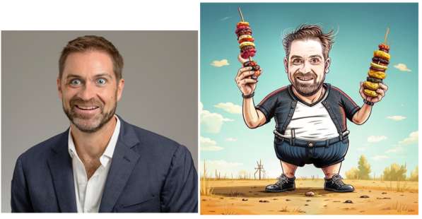 Шарж портрет по фото в Москве фото 17