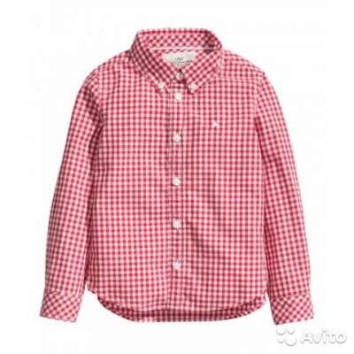 Рубашка H&M в клетку