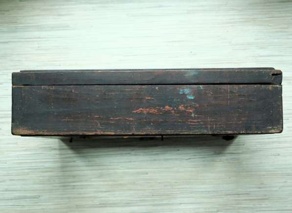 Старинный дубовый киот под икону аналойного размера. XIX век в Санкт-Петербурге фото 7