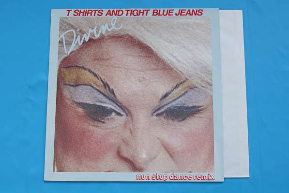 DIVINE - T Shirts And Tight Blue Jeans 1984 Holland