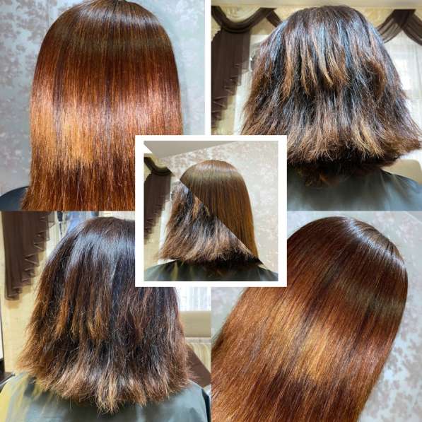 Кератиновое выпрямление в Волгограде фото 8