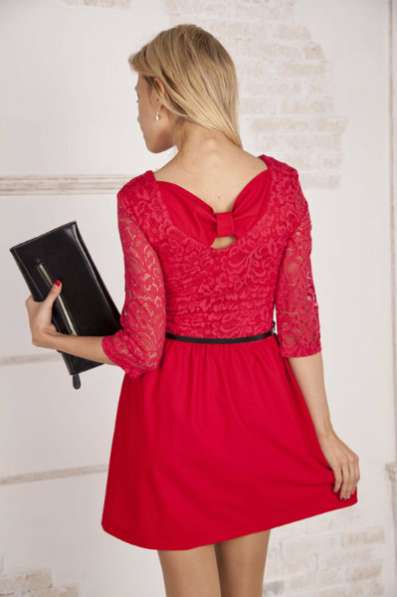 Артикул: 7166 красный Платье Piniolo Женская одежда