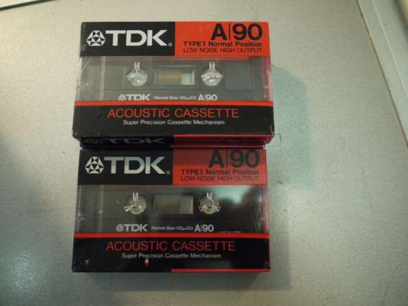 Аудиокассеты "TDK A90"
