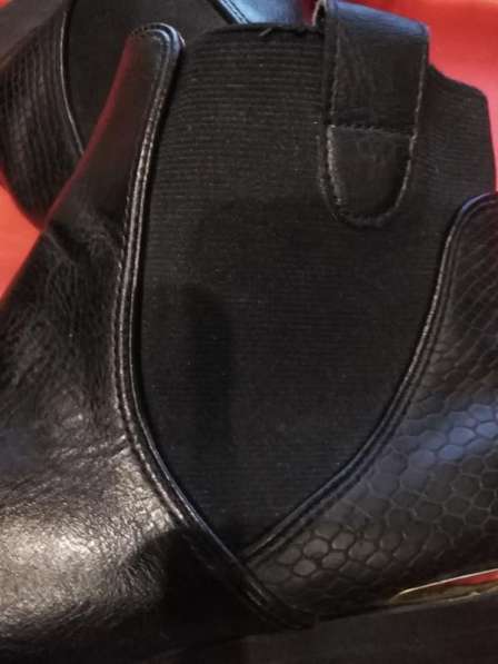 Кожаные ботинки челси размер 6/39, натуральная кожа new look в фото 7