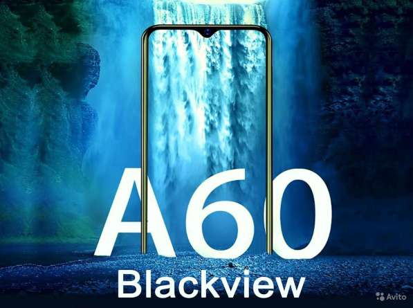 Смартфон Blackview A60 в кожаном чехле