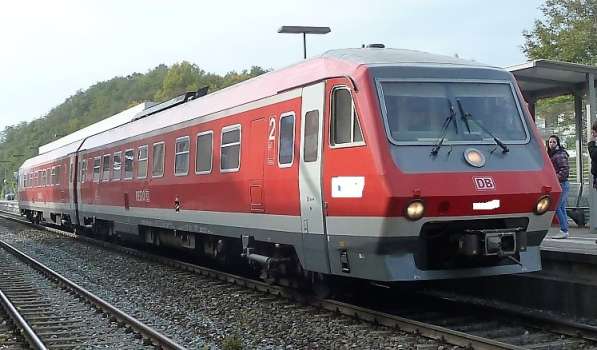 Дизель-поезд, пассажирский 18*2 вагона (36 шт.) в фото 16