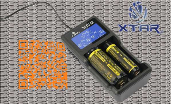 Xtar Зарядное Устройство для одного или двух литий-ионных (Li-Ion) аккумуляторов XTAR VC2 в Москве фото 8