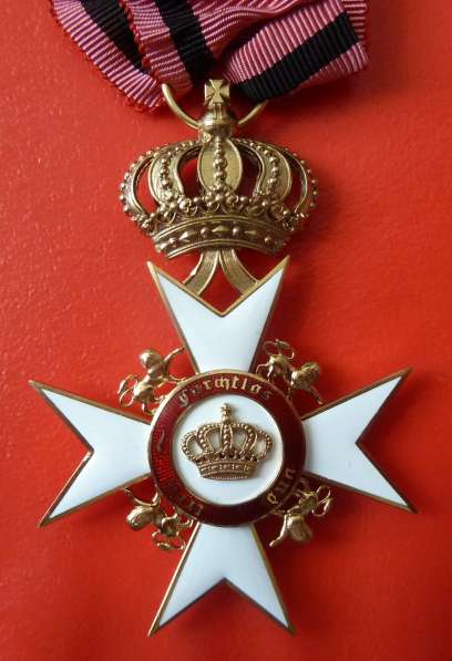 Германия Вюртемберг Орден Короны Командорский крест с короно в Орле фото 5