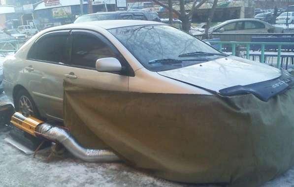Отогрев автомобилей в Новосибирске