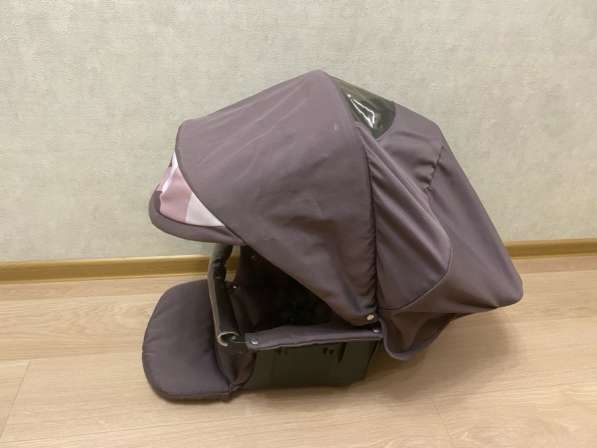 Продам коляску САМ 3 в 1, фиолетового цвета в Москве фото 4