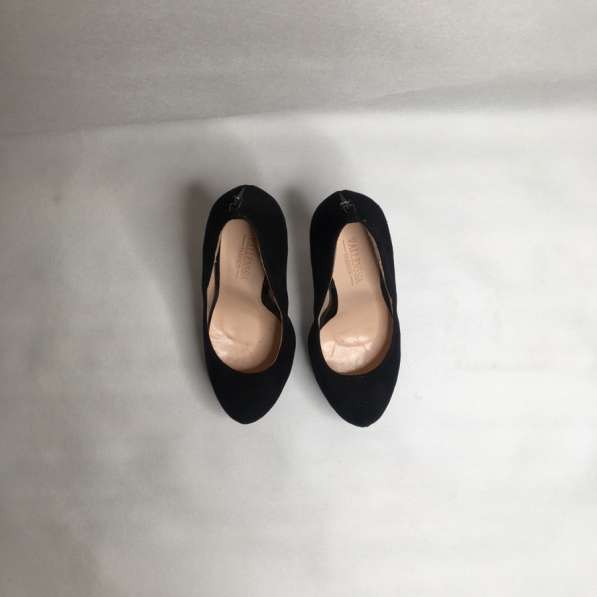 Туфли женские 35 36 размер замша шпилька черные в Екатеринбурге фото 3