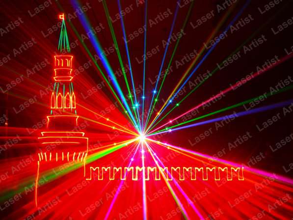Профессиональное лазерное шоу в Москве фото 19