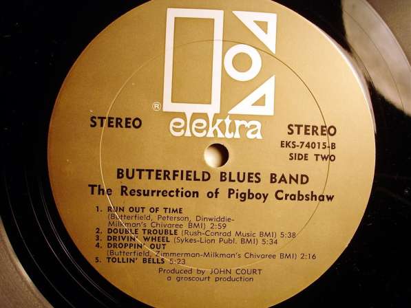 The Butterfield Blues Band ‎– The Resurrection Of Pigboy Cr в Санкт-Петербурге