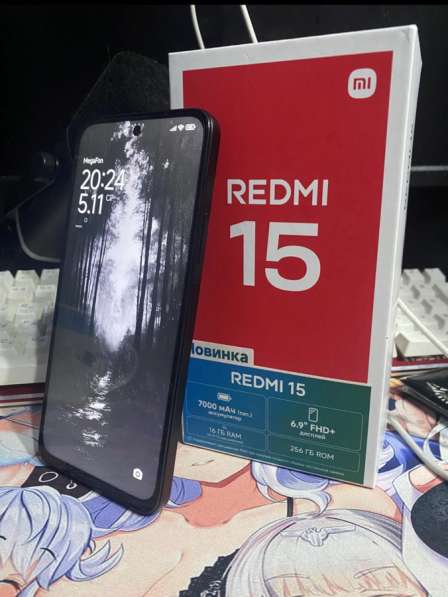 Новый телефон не бу redmi 15
