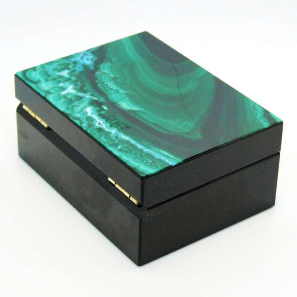 Малахит с Хризоколлой - Коллекционная Шкатулка в Москве фото 7
