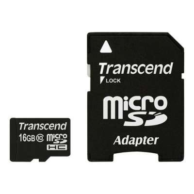 Карта памяти TRANSCEND microSDHC Class10