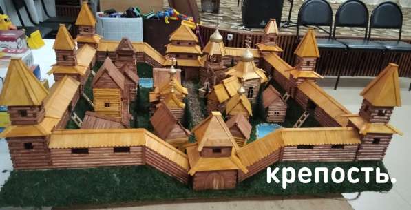 Макет крепость