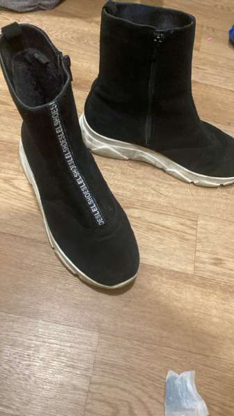 Натуральные сапоги