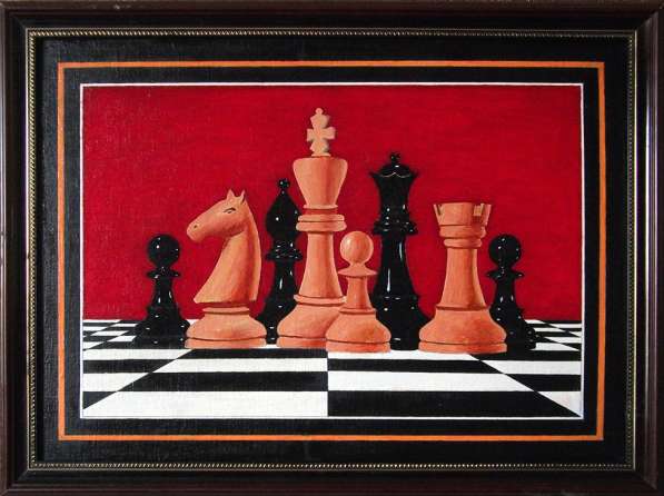 Шахматы в живописи № 1 в Москве фото 48