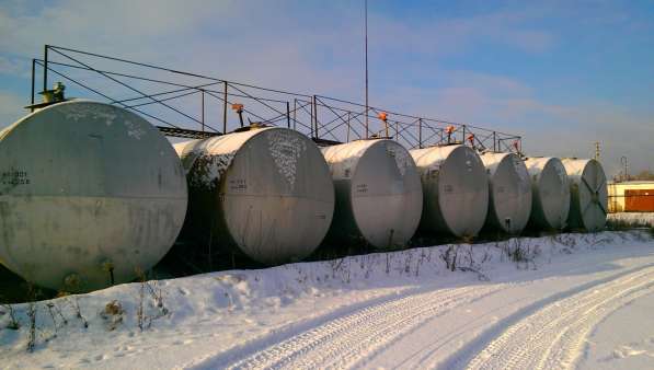 Резервуары хранения ГСМ объёмом 50м3 в Нефтеюганске