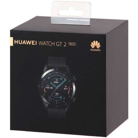 Смарт-часы HUAWEI Watch GT2 Matte Black, рем. Black в Москве