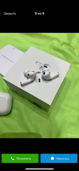 Apple AirPods Pro беспроводные наушники в Москве фото 8