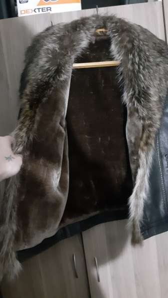 Продам куртку кожаную мужскую в Москве фото 3
