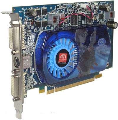 Видеокарта ATI Radeon 3650 DDR2, TV, 2xDVI, 512Mb, PCI-E