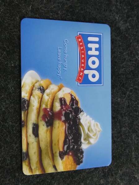 США Подарочная карта ресторана " IHOP "