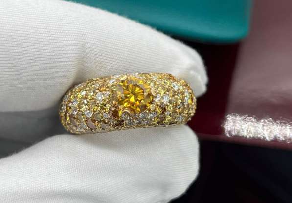 Золотое кольцо с бриллиантами в Махачкале фото 3