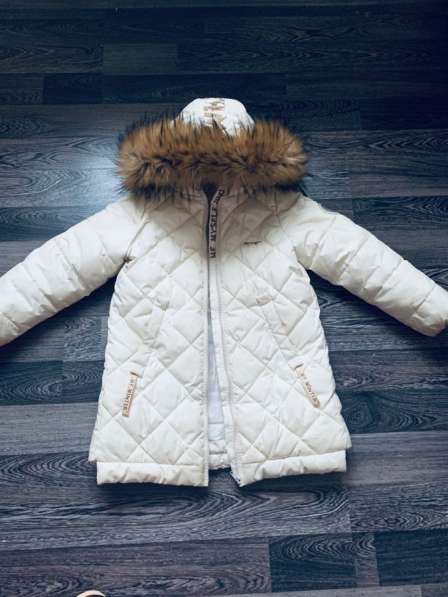 Зимнее пальто (пуховик) для девочки в Копейске фото 4