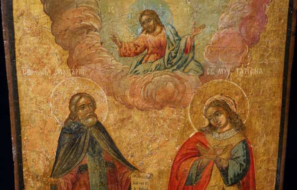 Старинный образ с изображением свя. мученицы Татианы Римской в Санкт-Петербурге фото 10
