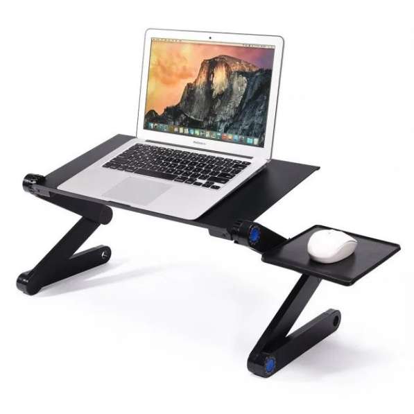 Стол для ноутбука Laptop table T8 с кулером в фото 9