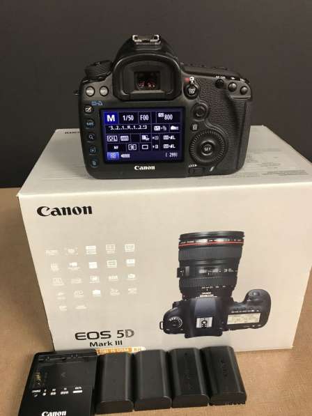 Canon EOS 5D Mark III Full Frame с объективом IS EF 24-105 м