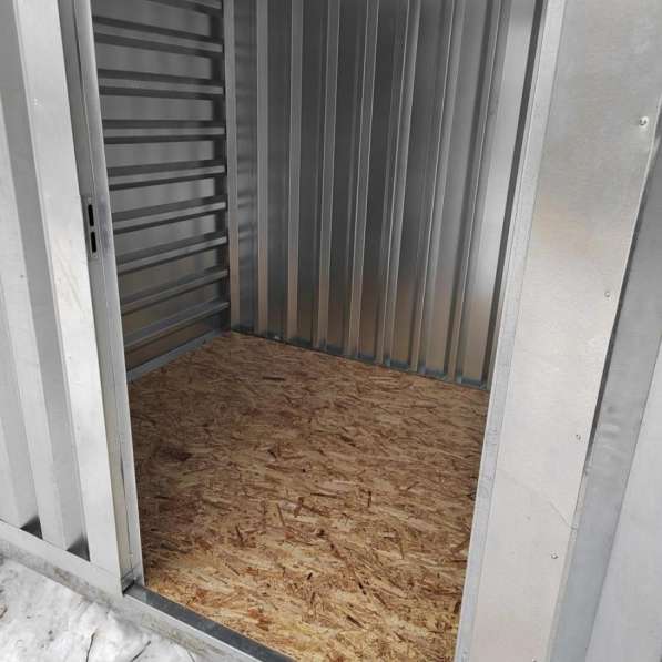 Металлический разборный хозблок Танк в Екатеринбурге фото 3