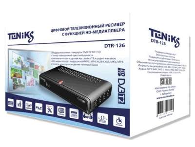 Цифровой эфирный ресивер Teniks DTR-126