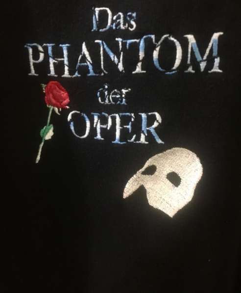 Редкая кофта|свитшот Das phantom der oper в фото 3