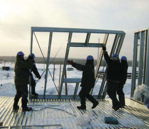 Строительство быстровозводимых домов