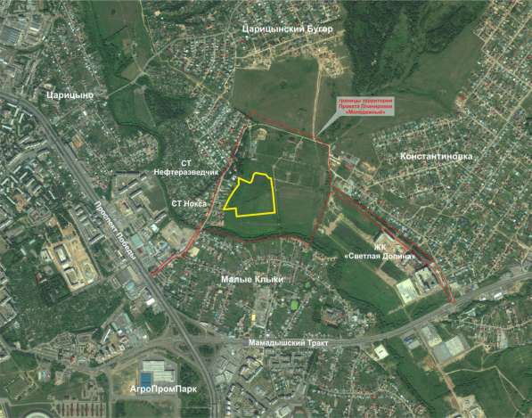 Земельный участок. ППТ «Молодежный» в Казани