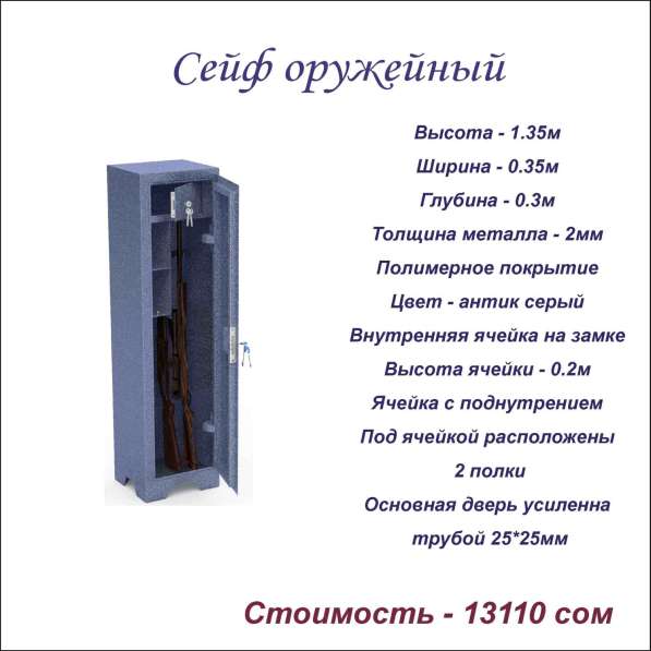 Сейфы оружейные в фото 3