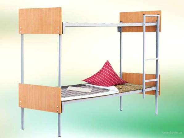 Металлические кровати для пансионата, детских лагерей, опт от производителя.