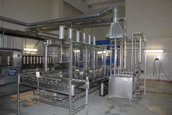 Линия розлива в кег