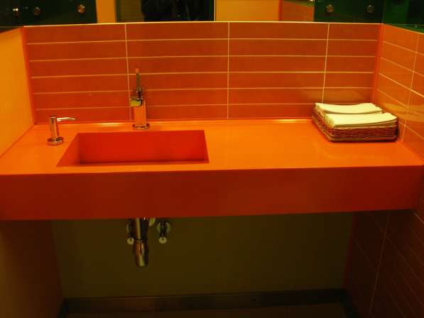 Столешницы для ванных комнат из жидкого гранита GraniStone