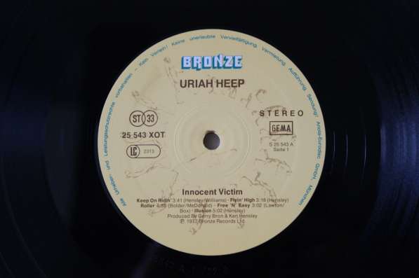 URIAH HEEP-1977 Made In W. Germany в Москве